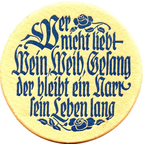 unbekannt ----- spruch rund 1a (215-ein gutes bier-rot)